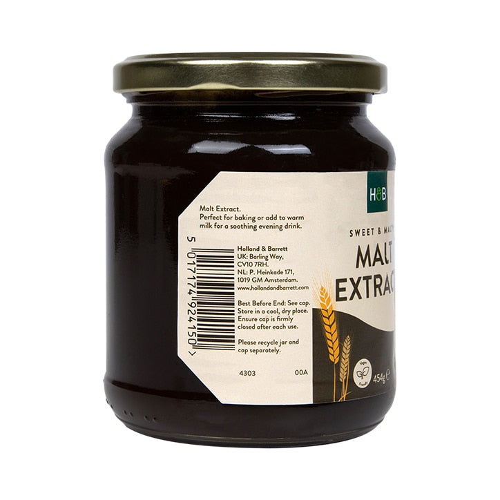 Holland & Barrett Malt Extract 454g Spreads Holland&Barrett   