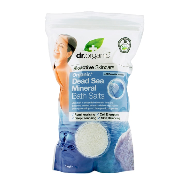 Dr Organic Dead Sea Mineral Bath Salts 1kg