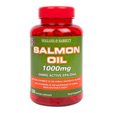 Holland & Barrett Salmon Oil 120 Capsules 1000mg Omega 3 Supplements & Fish Oils Holland&Barrett   