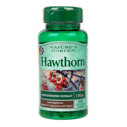 Good n Natural Hawthorn 150mg 100 Capsules Plant Sourced Supplements Holland&Barrett   