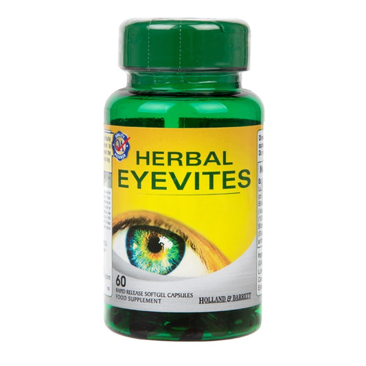 Holland & Barrett Herbal Eyevites 60 Capsules Eye Care Vitamins Holland&Barrett   