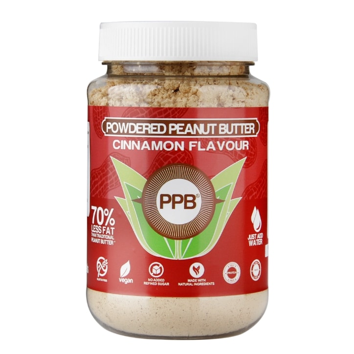 PPB Powdered Peanut Butter Cinnamon 180g Peanut Butter Holland&Barrett   