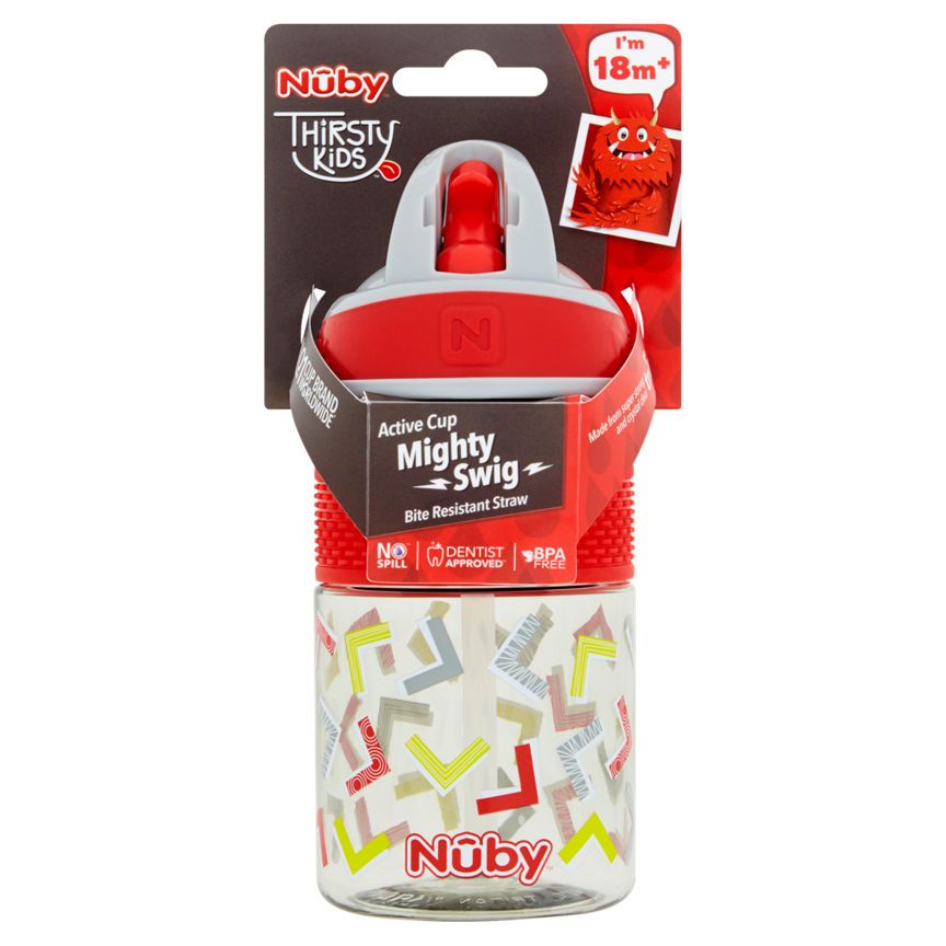 Nuby Thirsty Kids Active Cup Mighty Swig 18m+ 360ml