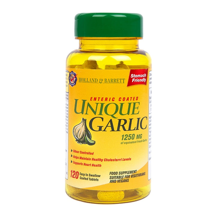 Holland & Barrett Unique Garlic 120 Tablets 1250mg