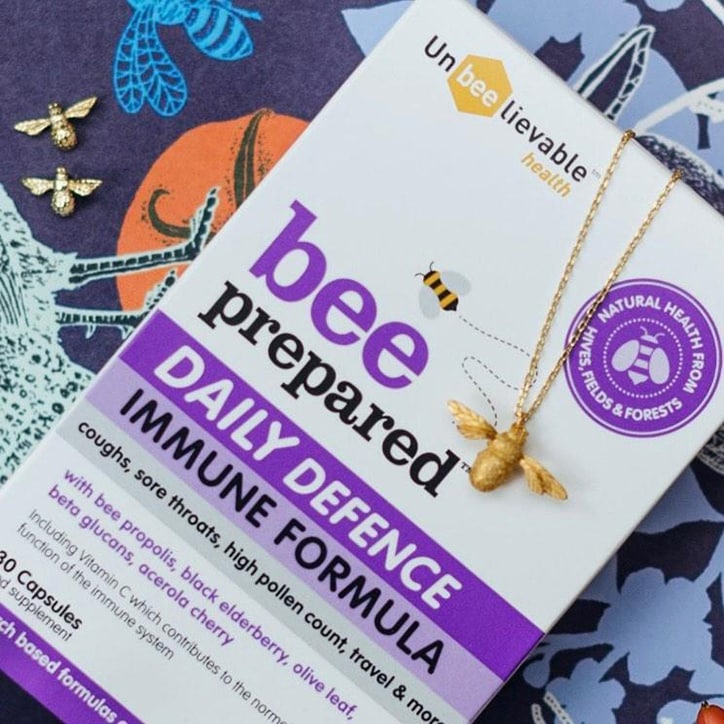 Unbeelievable Health Bee Prepared Daily Defence 30 Capsules Immune Support Supplements Holland&Barrett   