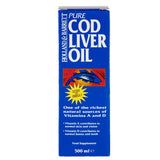 Holland & Barrett Cod Liver Oil Pure Liquid 500ml GOODS Holland&Barrett   