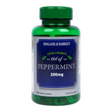 Holland & Barrett Extra Strength Oil of Peppermint 120 Capsules 200mg Peppermint Oil Holland&Barrett   