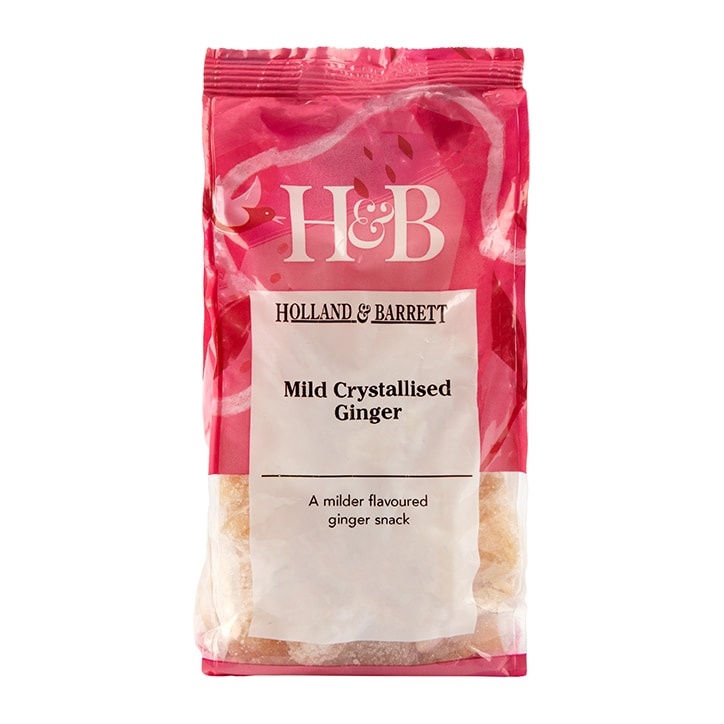 Holland & Barrett Mild Crystallised Ginger 400g GOODS Holland&Barrett   