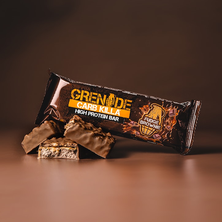 Grenade Carb Killa Fudge Brownie 12 x 60g Protein Bars Holland&Barrett   