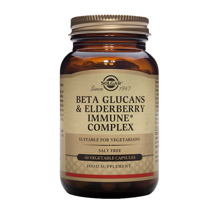 Solgar Beta Glucans Immune Complex 60 Capsules Immune Support Supplements Holland&Barrett   