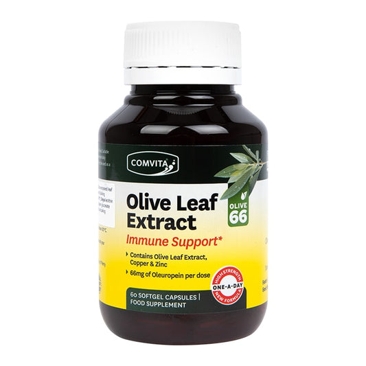 Comvita Olive Leaf Extract 60 Softgel Capsules Herbal & Licensed Remedies Holland&Barrett   
