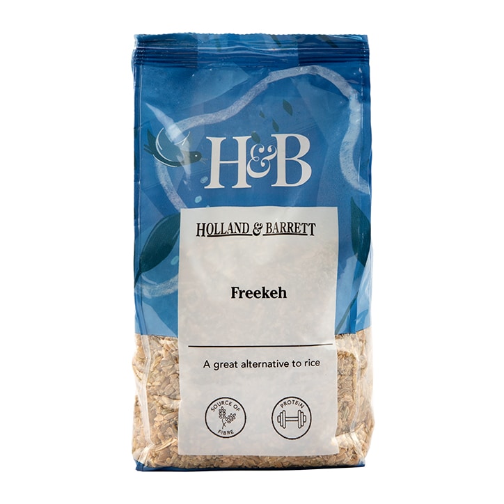 Holland & Barrett Freekeh 500g Rice, Pasta, Pulses & Grains Holland&Barrett   