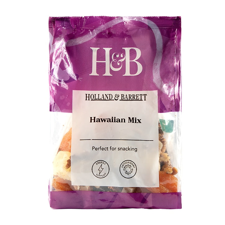 Holland & Barrett Hawaiian Mix 500g Fruit & Nut Mixes Holland&Barrett   