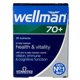 Vitabiotics Wellman 70+ - 30 Tablets GOODS Boots   