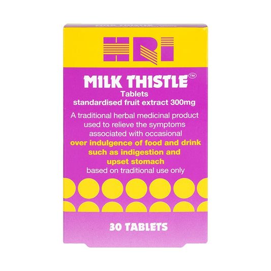 HRI Milk Thistle 30 Tablets Milk Thistle Tablets & Capsules Holland&Barrett   