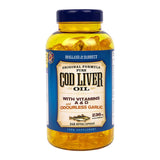 Holland & Barrett Cod Liver Oil & Odourless Garlic 240 Capsules 800mg GOODS Holland&Barrett   