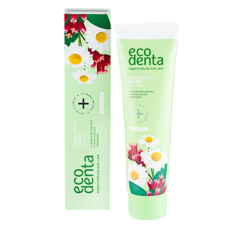 Ecodenta Toothpaste for Sensitive Teeth 100ml Dental Care Holland&Barrett   