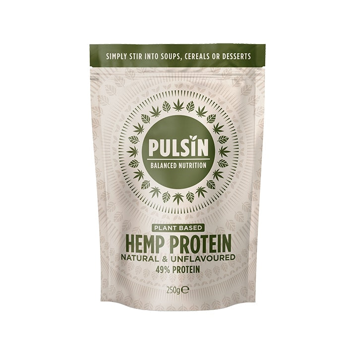 Pulsin Hemp Protein 250g Powder Vegan Protein Holland&Barrett   