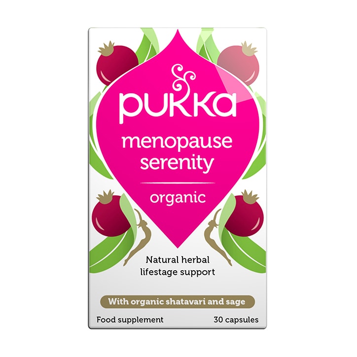 Pukka Menopause Serenity Organic 30 Capsules New In: Vitamins & Supplements Holland&Barrett   