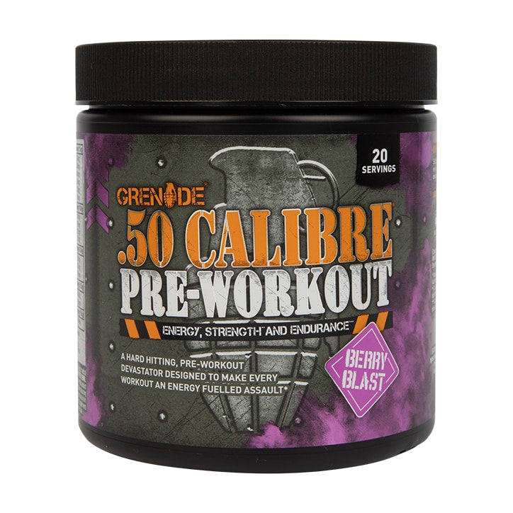 Grenade .50 Calibre Pre-Workout Berry Blast 232g