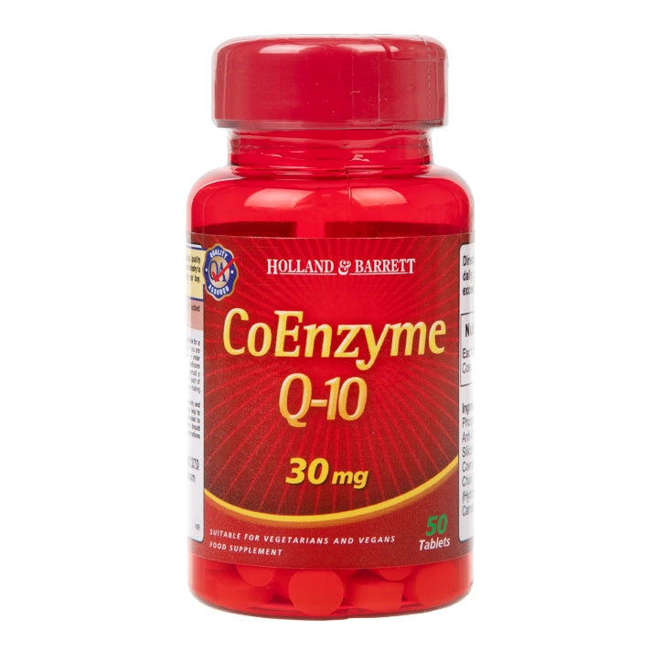 Holland & Barrett CoEnzyme Q-10 50 Tablets 30mg