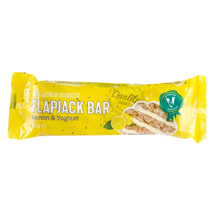 Holland & Barrett Lemon Drizzle Flapjack 60g