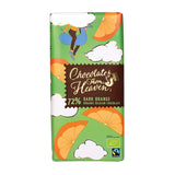 Chocolates from Heaven Dark 72% Orange 100g Chocolate Holland&Barrett   