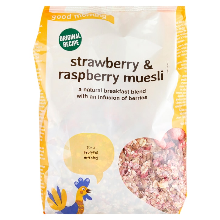 Holland & Barrett Original Recipe Raspberry & Strawberry Muesli 500g