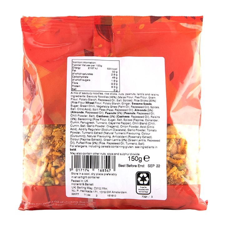 Holland & Barrett Luxury Bombay Mix 150g