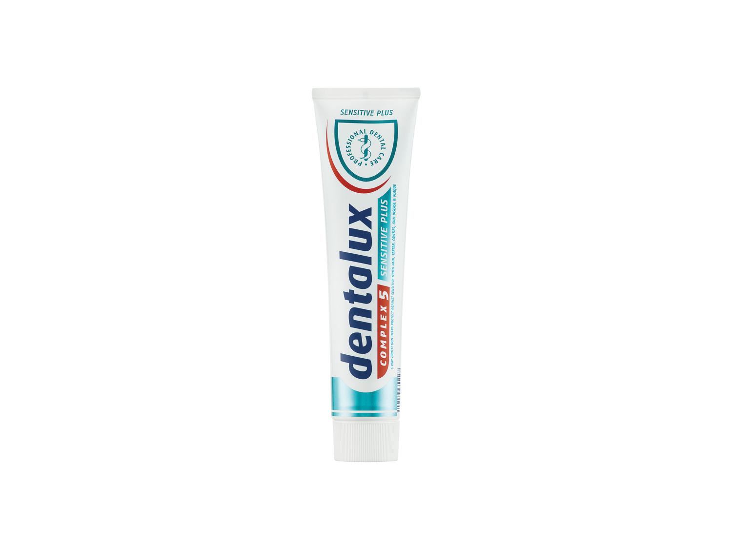 Dentalux Toothpaste, assorted Beauty & Personal Care Lidl   