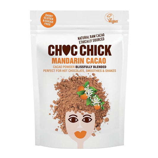 Choc Chick Blissful Blends Cacao Mandarin 250g - McGrocer