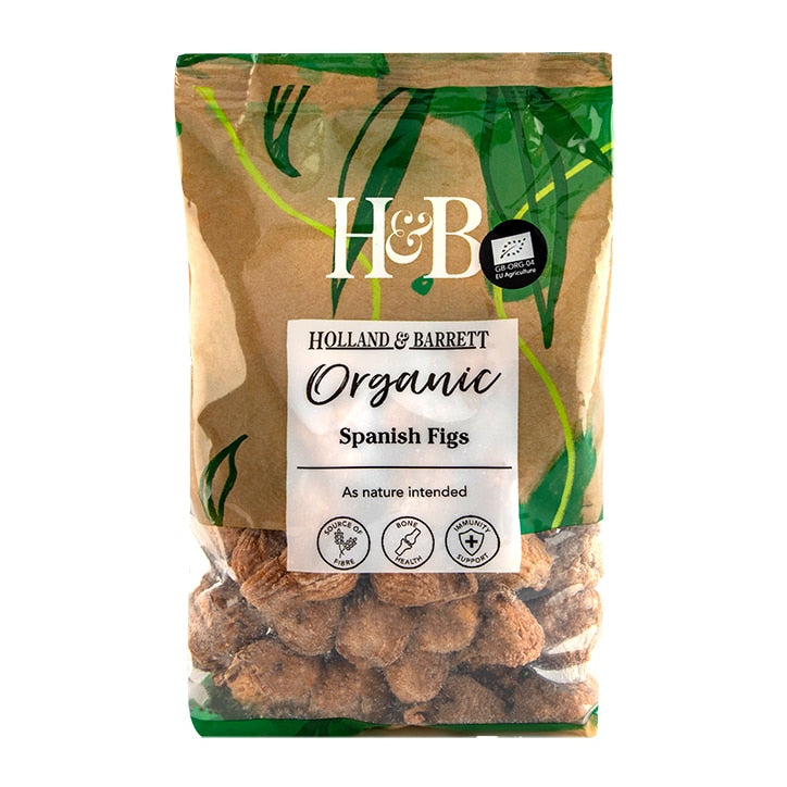 Holland & Barrett Organic Spanish Figs 200g Dried Fruit Holland&Barrett   