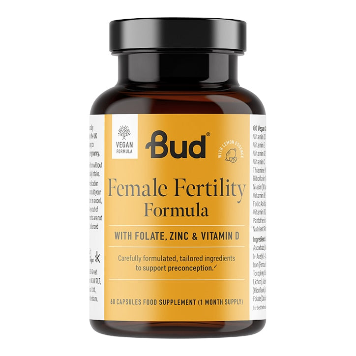 Bud Nutrition Female Fertility Formula 60 Capsules New In: Vitamins & Supplements Holland&Barrett   