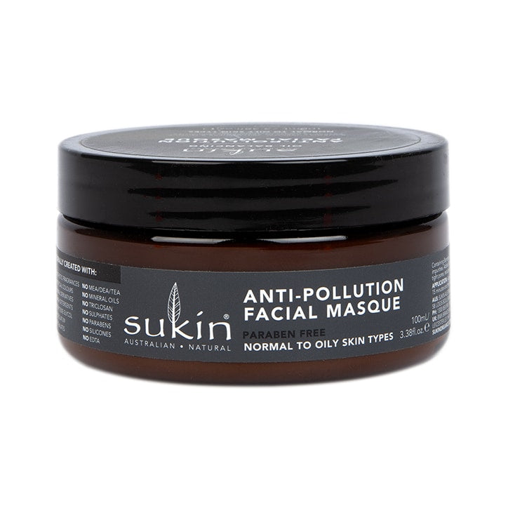 Sukin Oil Balancing + Charcoal Anti-Pollution Facial Masque 50ml