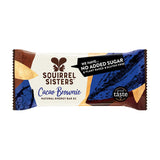 Squirrel Sisters Cacao Brownie Raw Energy Bar 40g Sweet Snacks Holland&Barrett   