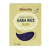 Minvita Gaba Black Rice 500g Vegan Food Holland&Barrett   