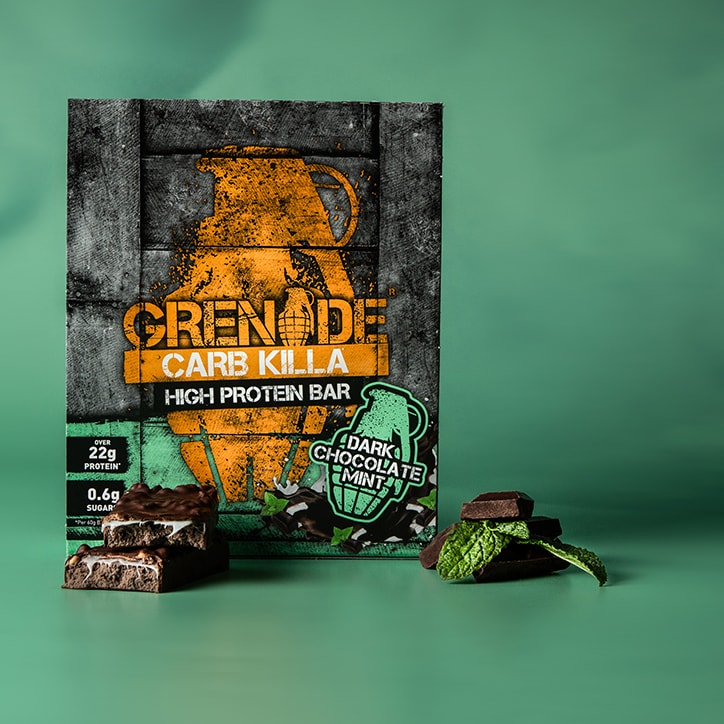 Grenade Carb Killa Dark Chocolate Mint 12 x 60g