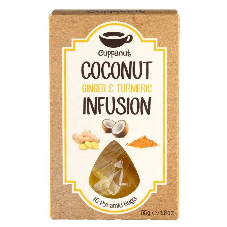 Cuppanut Coconut, Ginger and Turmeric 55g