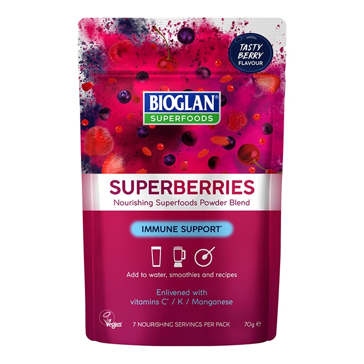 Bioglan Superberries 70g Superfood Powders Holland&Barrett   