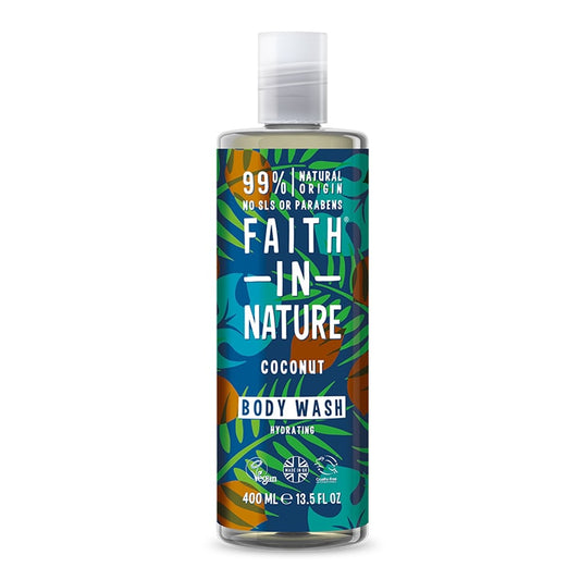Faith in Nature Coconut Body Wash 400ml Washing & Bathing Holland&Barrett   