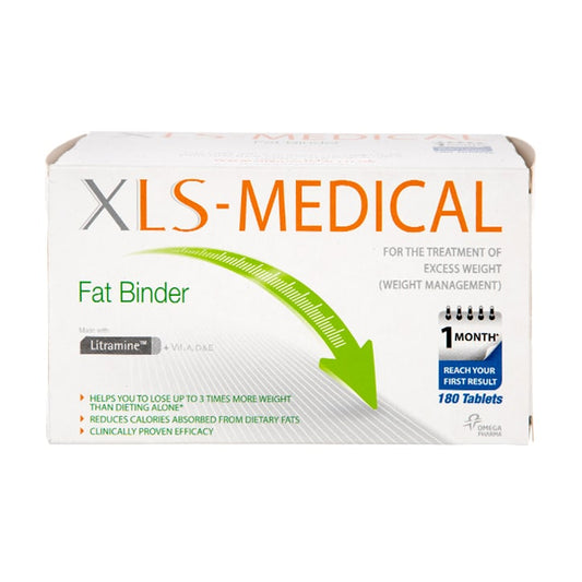 XLS-Medical Fat Binder - 180 Tablets Weight Loss Boots   