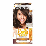 Garnier Belle Color 4 Natural Dark Brown Permanent Hair Dye Permanent Hair Dye Boots   