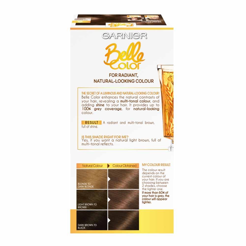 Garnier Belle Color 6 Natural Light Brown Permanent Hair Dye