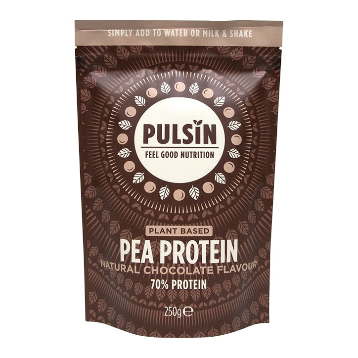 Pulsin Pea and Chocolate Protein Powder 250g Vegan Sports Nutrition Holland&Barrett   