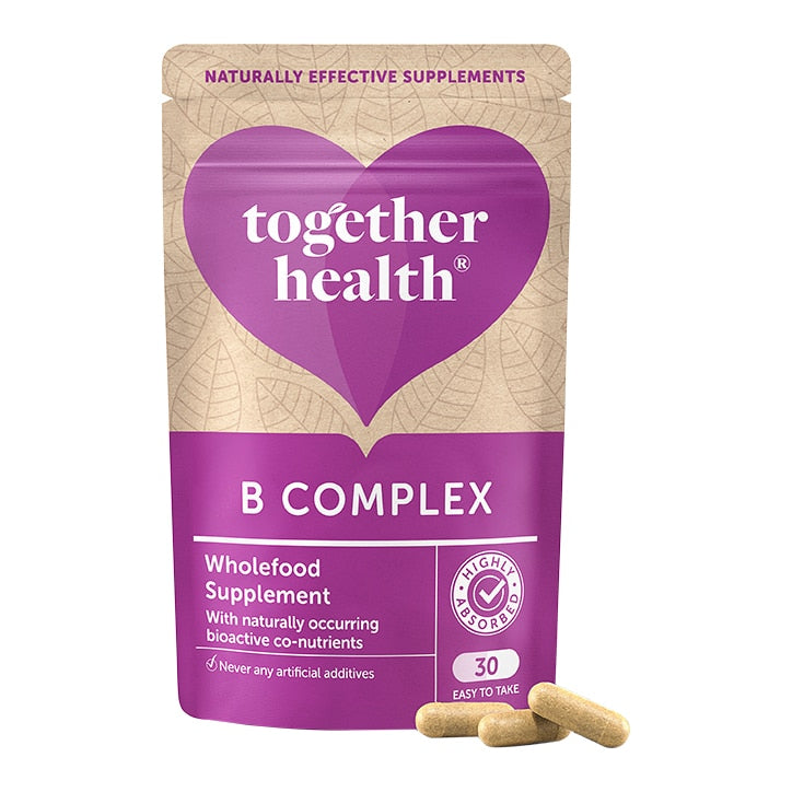 Together Health WholeVits B Complex 30 Capsules New In: Vitamins & Supplements Holland&Barrett   