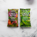 Emily Veg Crisps Garden Greens 23g Vegan Food Holland&Barrett   