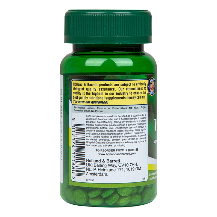 Holland & Barrett Iron & Vitamin C 100 Tablets