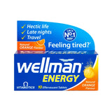 Vitabiotics Wellman Energy 10 Orange Flavour Effervescent Tablets Men's Health Holland&Barrett   