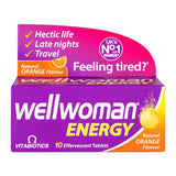 Vitabiotics Wellwoman Energy Orange 10 Effervescent Tablets Women's Health Supplements Holland&Barrett   