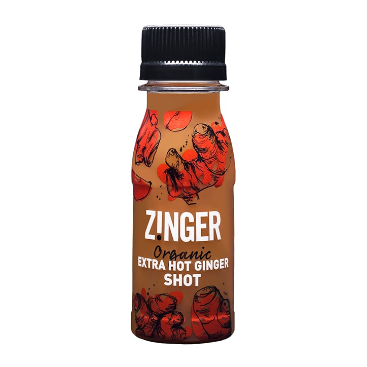 James White Drinks Organic Xtra Ginger Zinger Shot 70ml Energy Drinks Holland&Barrett   